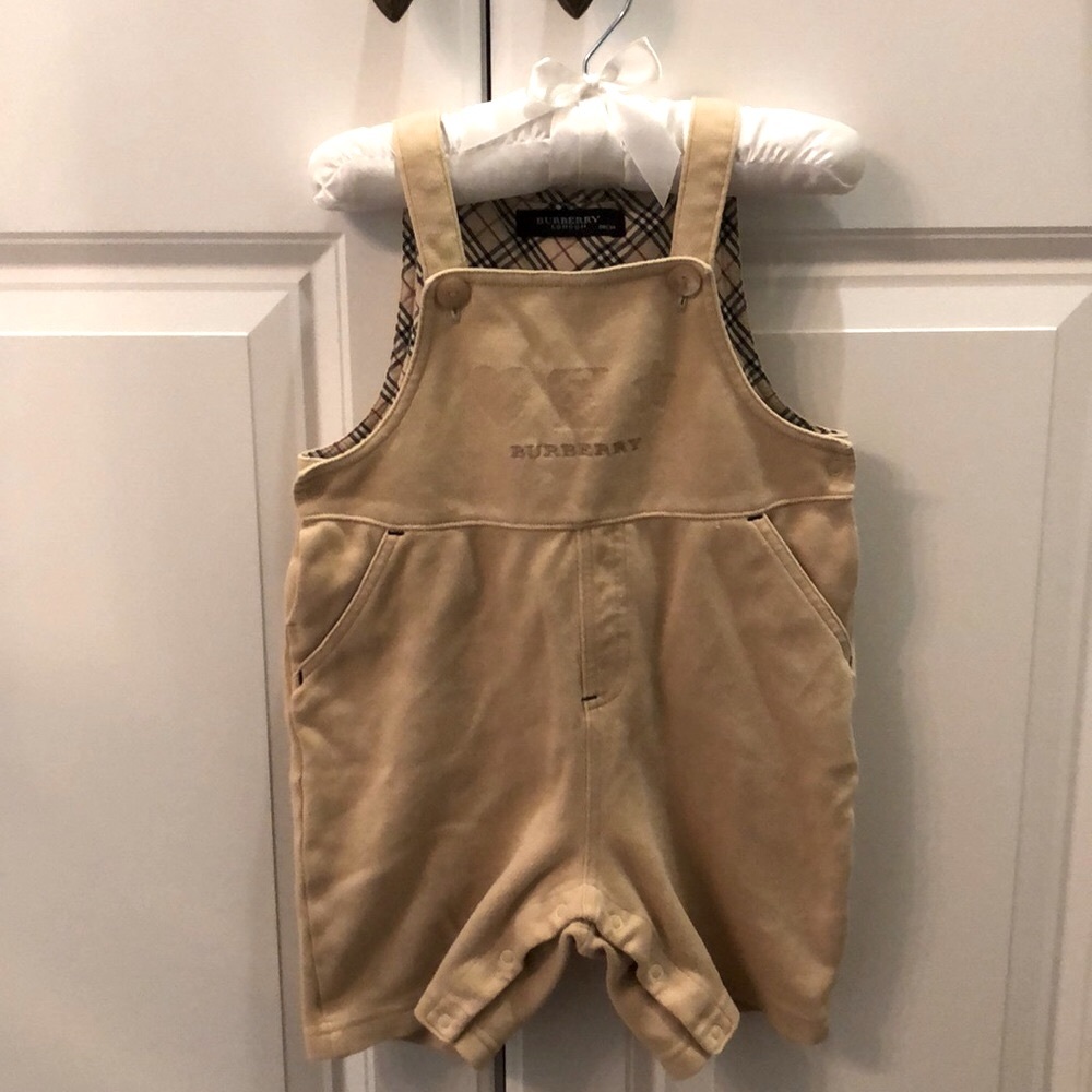 Kids Burberry jumper overalls 6-12 months